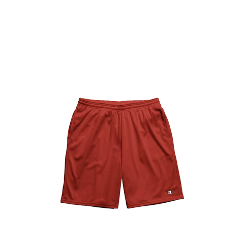 Red Micro Shorts Men - Mesh Booty Shorts with Zippers